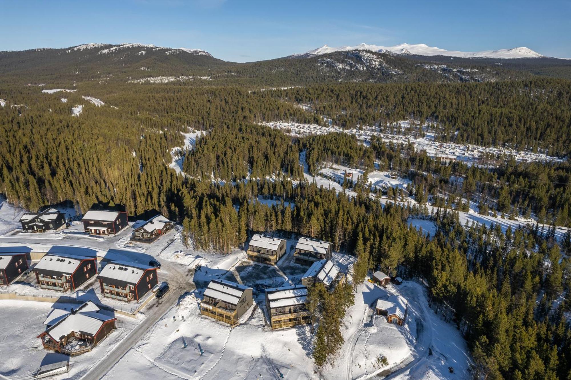 Parkstigens Fjaellby - Kavan Фунесдален Экстерьер фото